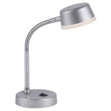 Leuchten Direkt 14825-21 - LED Asztali lámpa ENISA 1xLED/3,5W/230V ezüst