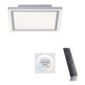 Leuchten Direkt 14850-16 - LED Dimmelhető lámpa LED/17W/230V + LED/13W + távirányító