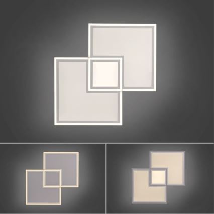 Leuchten Direkt 14855 - 16-LED Dimmelhető mennyezeti lámpa EDGING LED/51W/230V 2700-5000K +  távirányító