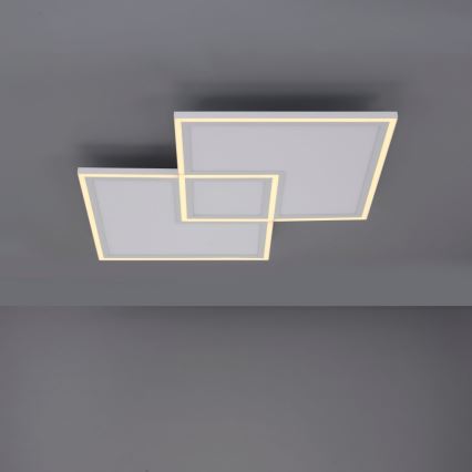 Leuchten Direkt 14855 - 16-LED Dimmelhető mennyezeti lámpa EDGING LED/51W/230V 2700-5000K +  távirányító