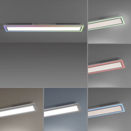 Leuchten Direkt 14901-16 - LED RGB Dimmelhető mennyezeti lámpa EDGING LED/24W/230V + távirányító
