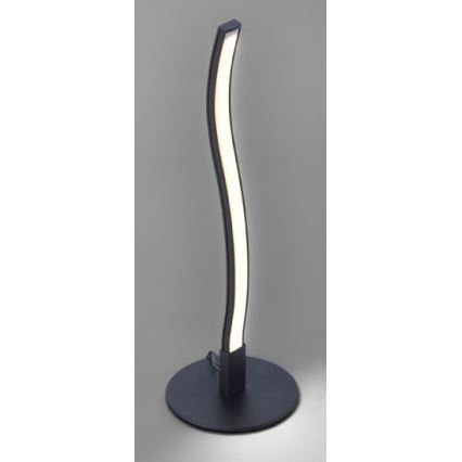 Leuchten Direkt 15128-18 - LED Asztali lámpa WAWE LED/3W/230V fekete