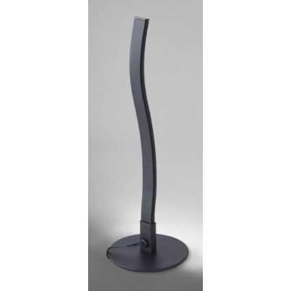 Leuchten Direkt 15128-18 - LED Asztali lámpa WAWE LED/3W/230V fekete