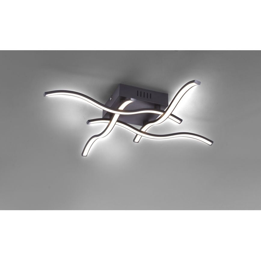 Leuchten Direkt 15131-18 - LED Mennyezeti lámpa WAVE 4xLED/4,8W/230V