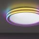 Leuchten Direkt 15154-16 - LED RGB Dimmelhető mennyezeti lámpa EDGING LED/39W/230V + távirányító