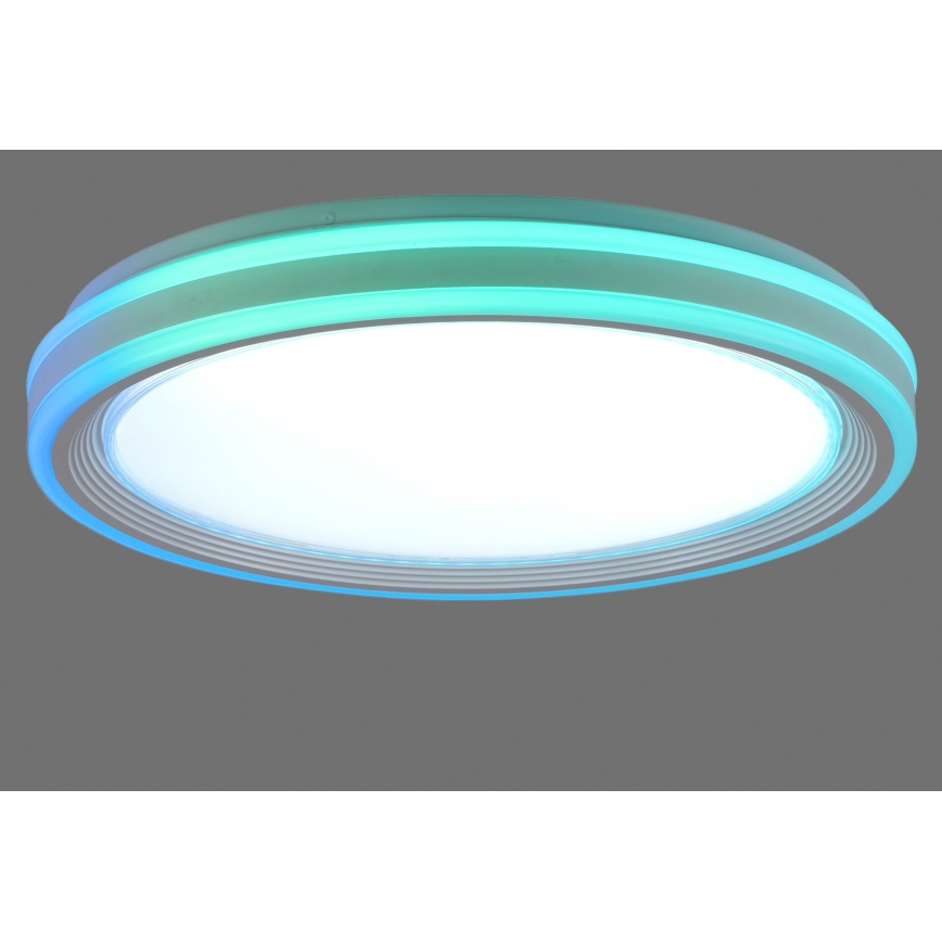 Leuchten Direkt 15154-16 - LED RGB Dimmelhető mennyezeti lámpa EDGING LED/39W/230V + távirányító