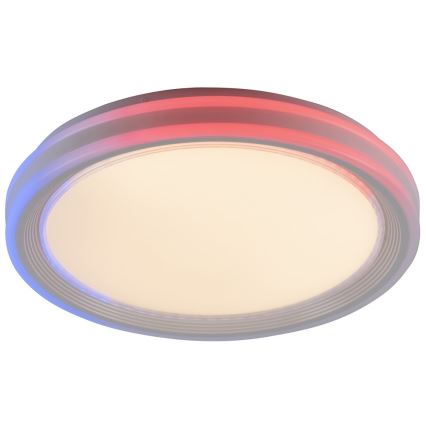 Leuchten Direkt 15154-16 - LED RGB Dimmelhető mennyezeti lámpa EDGING LED/39W/230V + távirányító