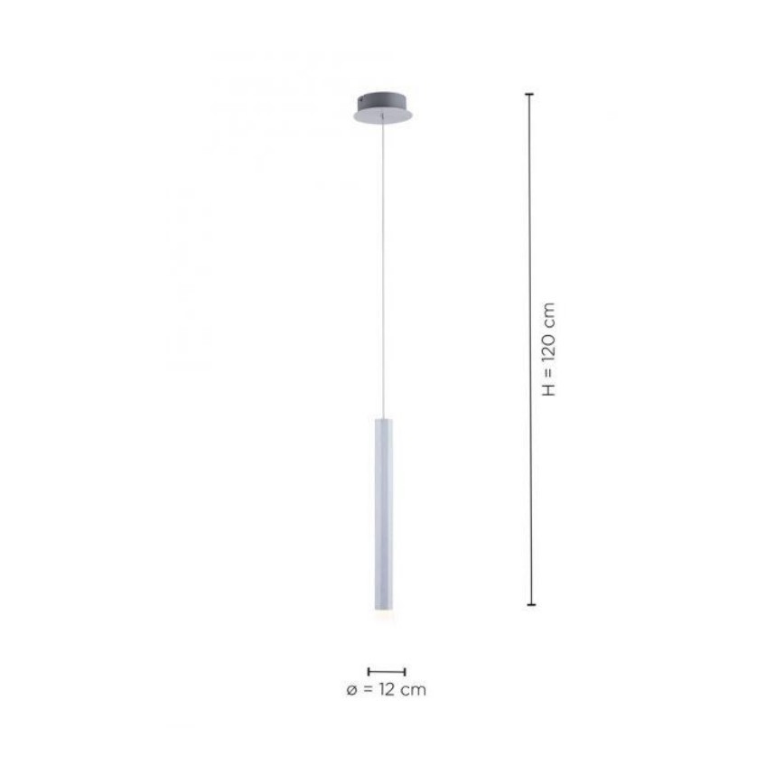 Leuchten Direkt 15202-95 - LED Csillár zsinóron BRUNO LED/4,8W/230V