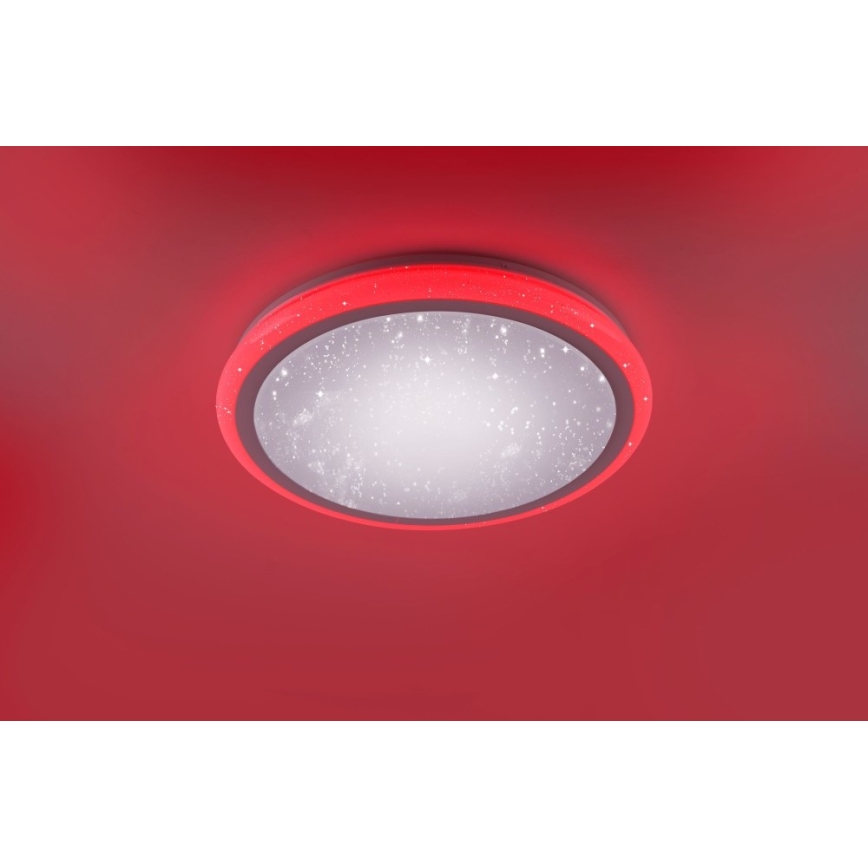 Leuchten Direkt 15220-16 - LED RGB Dimmelhető mennyezeti lámpa LUISA LED/28W/230V + távirányító