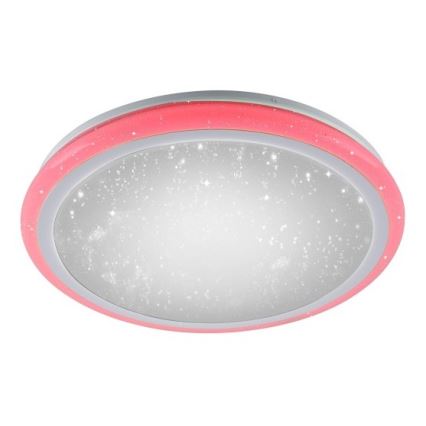 Leuchten Direkt 15220-16 - LED RGB Dimmelhető mennyezeti lámpa LUISA LED/28W/230V + távirányító
