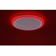 Leuchten Direkt 15230-16 - LED RGB Dimmelhető mennyezeti lámpa LUISA LED/42W/230V 3000-6400K + távirányító