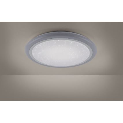 Leuchten Direkt 15230-16 - LED RGB Dimmelhető mennyezeti lámpa LUISA LED/42W/230V 3000-6400K + távirányító