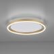 Leuchten Direkt 15391-60 - LED Dimmelhető mennyezeti lámpa RITUS LED/20W/230V sárgaréz