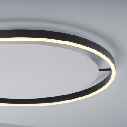 Leuchten Direkt 15392-13 - LED dimmelhető mennyezeti lámpatest RITUS LED/28W/230V fekete