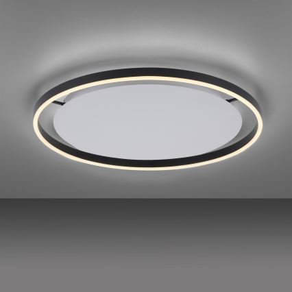 Leuchten Direkt 15392-13 - LED dimmelhető mennyezeti lámpatest RITUS LED/28W/230V fekete
