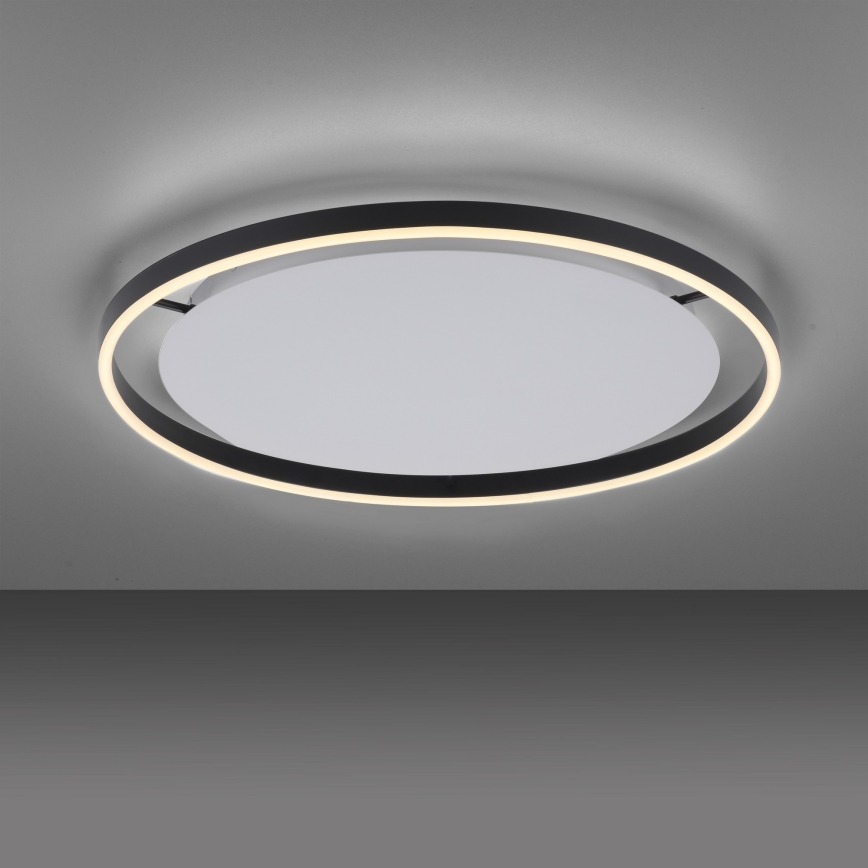 Leuchten Direkt 15392-13 - LED dimmelhető mennyezeti lámpatest RITUS LED/28W/230V fekete