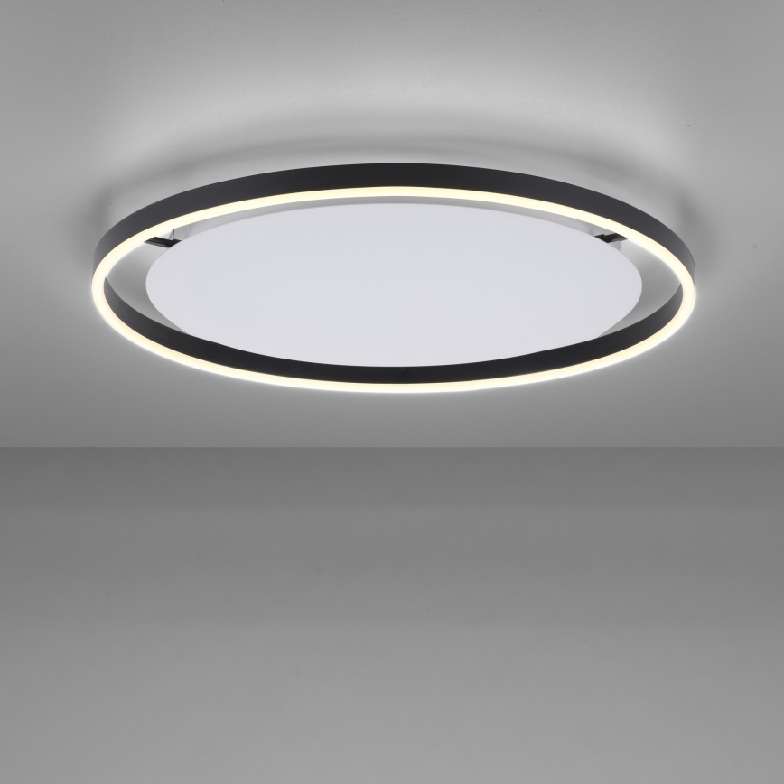 Leuchten Direkt 15392-13 - LED dimmelhető mennyezeti lámpatest RITUS LED/28W/230V fekete