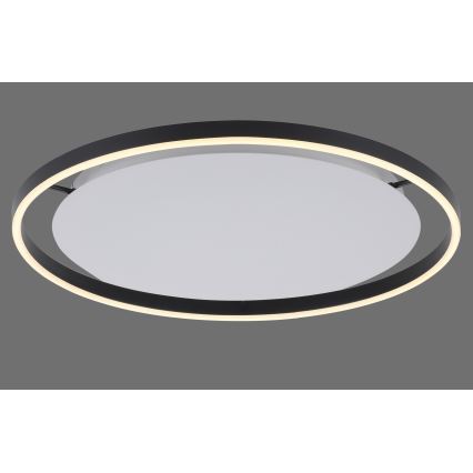 Leuchten Direkt 15392-13 - LED dimmelhető mennyezeti lámpatest RITUS LED/28W/230V fekete
