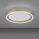 Leuchten Direkt 15392-60 - LED Dimmelhető mennyezeti lámpa RITUS LED/30W/230V sárgaréz