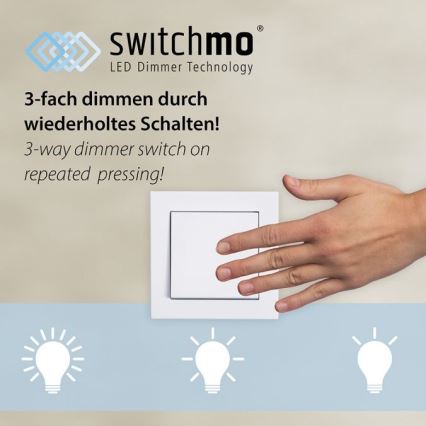 Leuchten Direkt 15393-60 - LED Dimmelhető csillár zsinóron RITUS LED/20W/230V