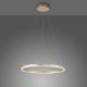 Leuchten Direkt 15394-60 - LED Dimmelhető csillár zsinóron RITUS LED/30W/230V sárgaréz