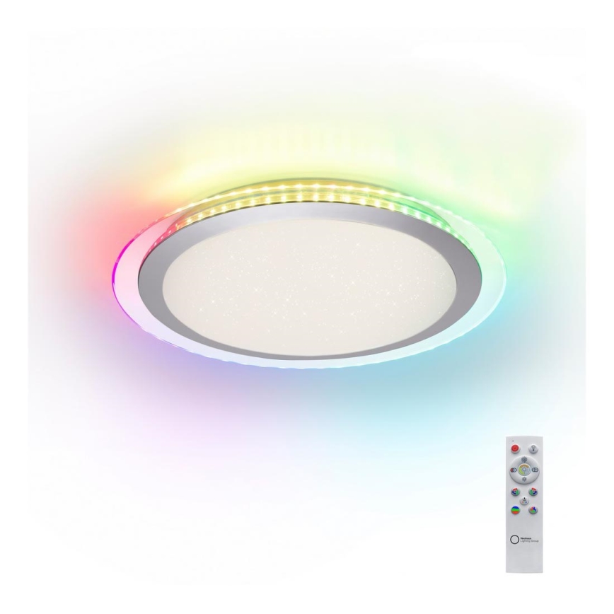 Leuchten Direkt 15411-21- LED RGB dimmelhető mennyezeti lámpa CYBA LED/26W/230V + távirányító