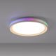 Leuchten Direkt 15544-16 - LED RGB Dimmelhető mennyezeti lámpa RIBBON LED/15W/230V + távirányító