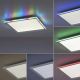 Leuchten Direkt 15556-16 - LED RGB Dimmelhető mennyezeti lámpa GALACTICA LED/32W/230V