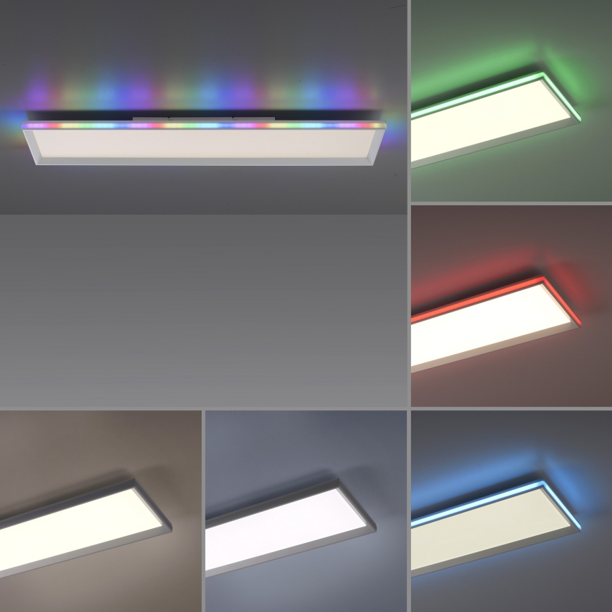 Leuchten Direkt 15557-16 - LED RGB Dimmelhető mennyezeti lámpa GALACTICA LED/40W/230V + távirányító
