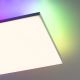 Leuchten Direkt 15561-16 - LED RGB Dimmelhető mennyezeti lámpa CONRAD LED/27W/230V + távirányító