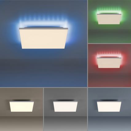 Leuchten Direkt 15561-16 - LED RGB Dimmelhető mennyezeti lámpa CONRAD LED/27W/230V + távirányító