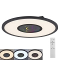 Leuchten Direkt 15572-18 - LED RGBW Dimmelhető mennyezeti lámpa ASTRO LED/17,5W/230V 2700-5000K + távirányító