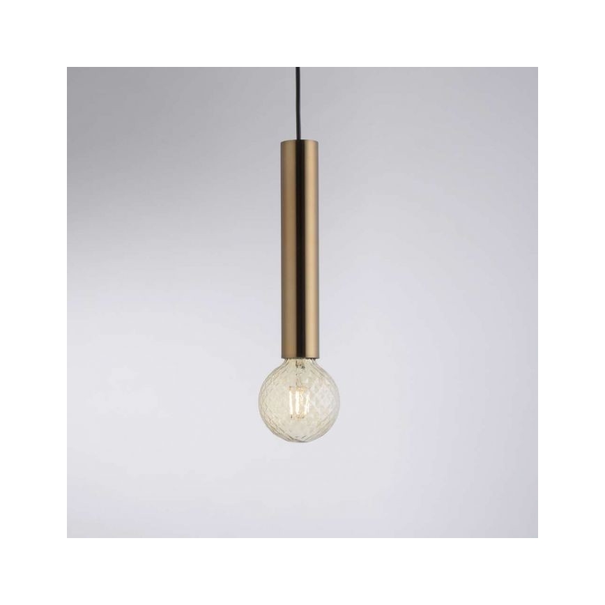 Leuchten Direkt 15618-60 - Csillár zsinóron BRUNA 3xE27/60W/230V sárgaréz