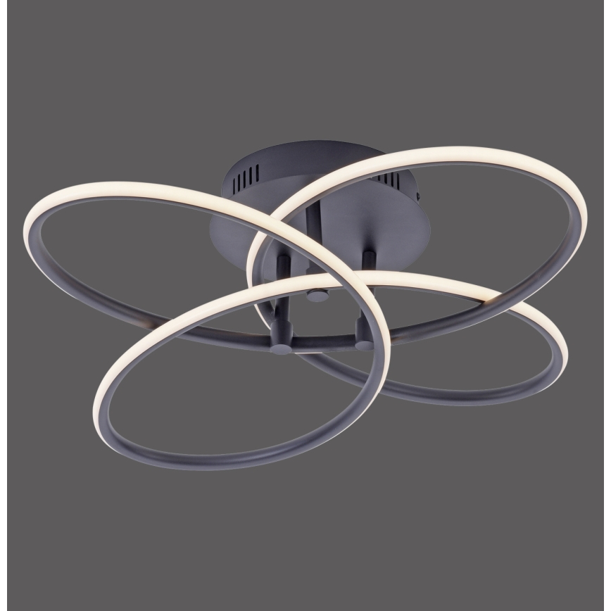 Leuchten Direkt 15660-18 - LED Dimmelhető felületre szerelhető csillár NODE LED/27W/230V