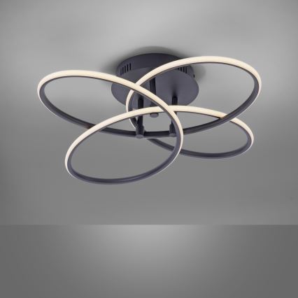 Leuchten Direkt 15660-18 - LED Dimmelhető felületre szerelhető csillár NODE LED/27W/230V