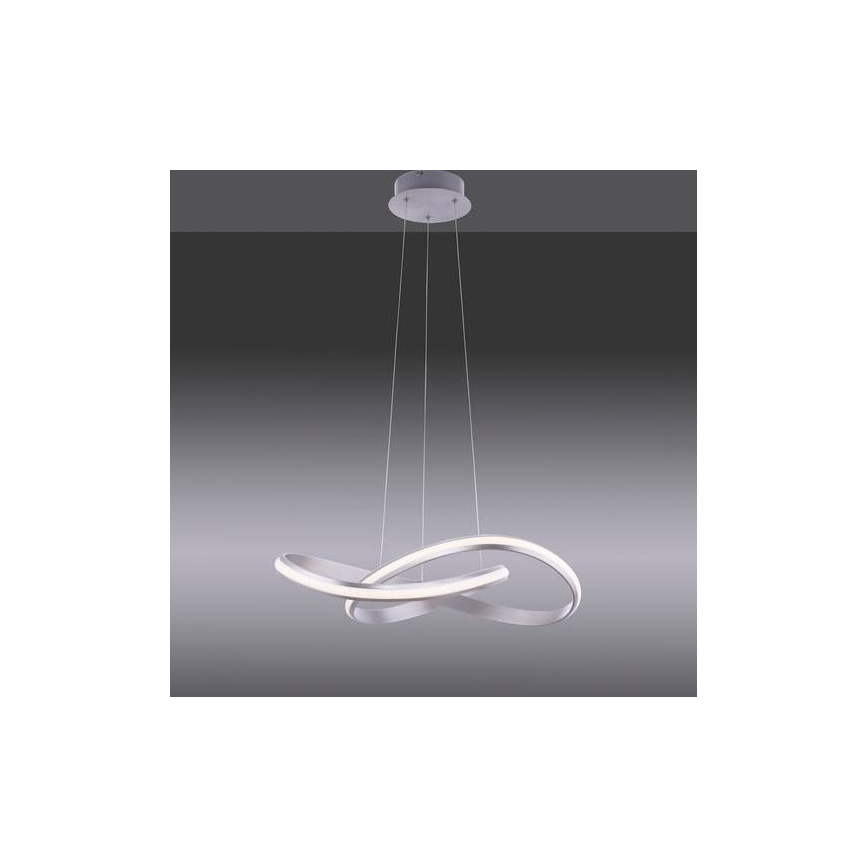 Leuchten Direkt 18432-55 - LED RGB dimmelhető függeszték kábellel MELINDA LED/28W/230V + távirányító