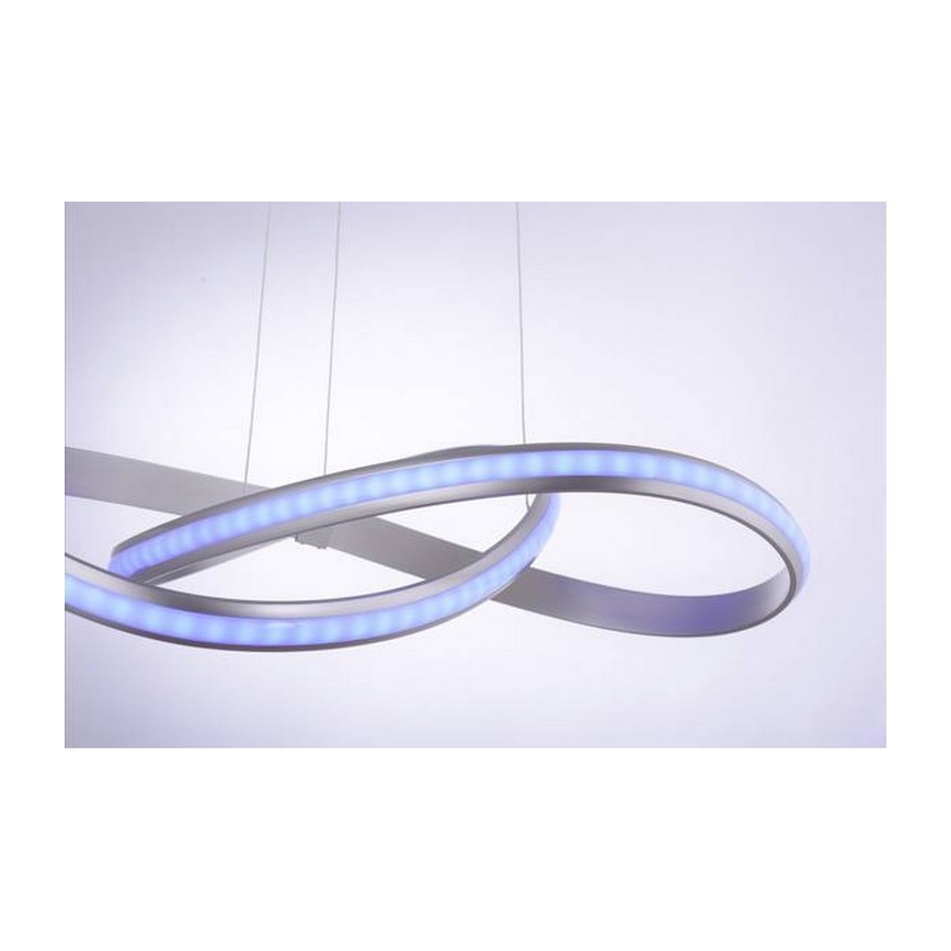 Leuchten Direkt 18432-55 - LED RGB dimmelhető függeszték kábellel MELINDA LED/28W/230V + távirányító