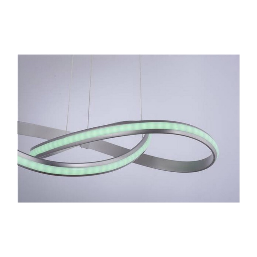 Leuchten Direkt 18432-55 - LED RGB dimmelhető függeszték kábellel MELINDA LED/28W/230V + távirányító