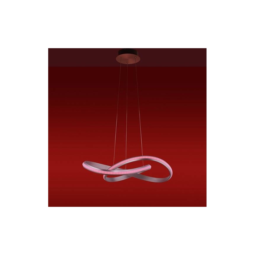 Leuchten Direkt 18432-55 - LED RGB dimmelhető függeszték kábellel MELINDA LED/28W/230V + távirányító