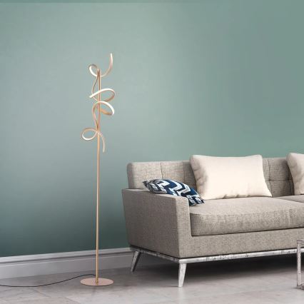 Leuchten Direkt 19031-60 - LED Dimmelhető állólámpa CURLS LED/22W/230V