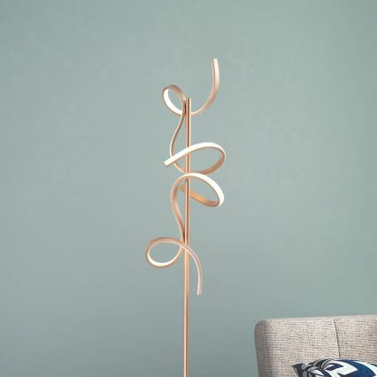 Leuchten Direkt 19031-60 - LED Dimmelhető állólámpa CURLS LED/22W/230V