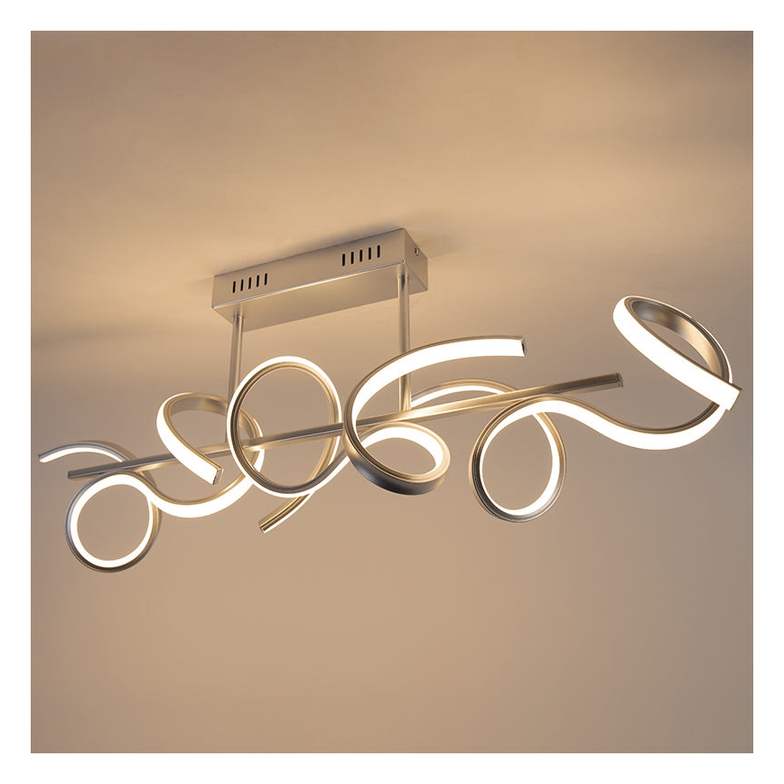 Leuchten Direkt 19032-21 - LED Dimmelhető felületre szerelhető csillár CURLS LED/25,8W/230V