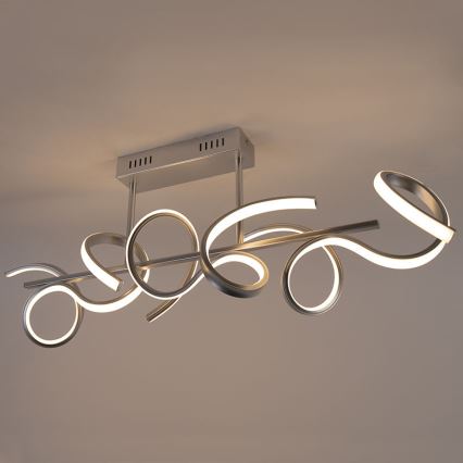 Leuchten Direkt 19032-21 - LED Dimmelhető felületre szerelhető csillár CURLS LED/25,8W/230V