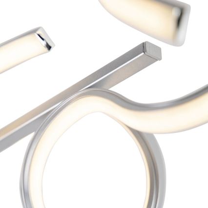 Leuchten Direkt 19032-21 - LED Dimmelhető felületre szerelhető csillár CURLS LED/25,8W/230V