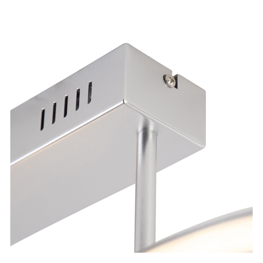 Leuchten Direkt 19032-21 - LED Dimmelhető felületre szerelhető csillár CURLS LED/25,8W/230V