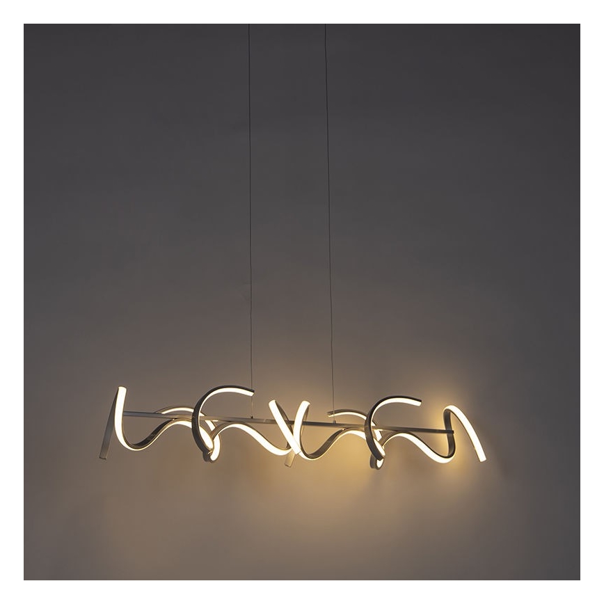 Leuchten Direkt 19033-21 - LED állítható fényerejű függeszték huzalon CURLS LED/40,8W/230V