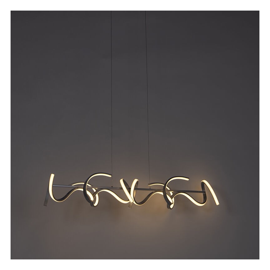 Leuchten Direkt 19033-21 - LED állítható fényerejű függeszték huzalon CURLS LED/40,8W/230V