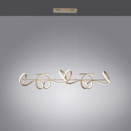 Leuchten Direkt 19033-60 - LED Dimmelhető csillár zsinóron CURLS LED/40,8W/230V