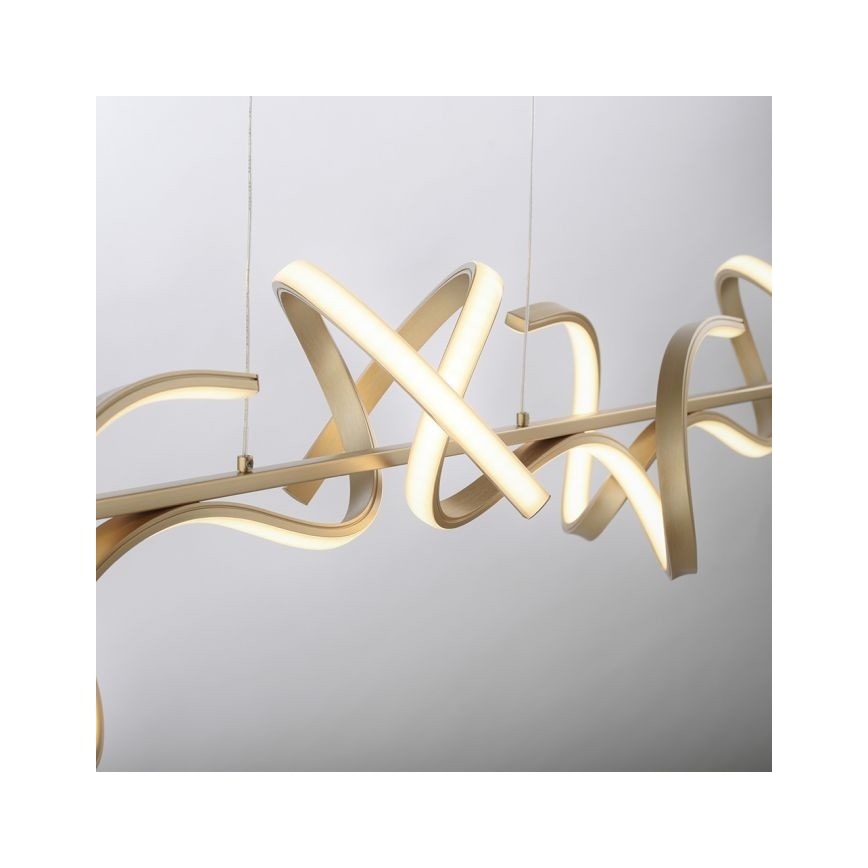 Leuchten Direkt 19033-60 - LED Dimmelhető csillár zsinóron CURLS LED/40,8W/230V