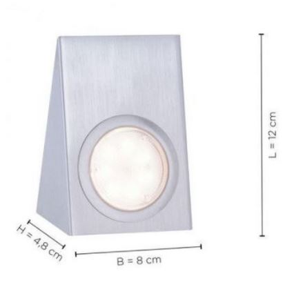 Leuchten Direkt 84111-55-3 - KÉSZLET 3x LED Bútorvilágítás érzékelővel THEO LED/3,6W/230V